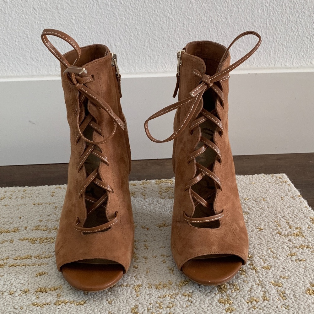 Sam Edelman Open Toed Bootie - Like New - image 1